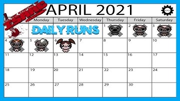 Daily Run - April 6th, 2021 - The Binding of Isaac Repentance
