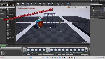 How to set up a functioning gate in hello mod kit