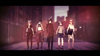 【MMD X  OC】Dancin (game Mr.Whiskers horror) (THE BIG REMAKE - MODELS DL)