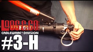 #3-H - HOW TO USE A LOOS & CO. LOCOLOC® #3-H HYDRAULIC SWAGING TOOL