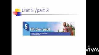 English 2- Unit 5- part 2