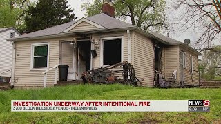 House fire investigated as arson