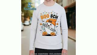 Cute Ghost Busch Light Boo Sch Halloween Party Graphic Shirt