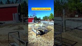 Polar & Echo: Livestock Guardians at Play! 🐺🐾 #Shorts #LGD #farmdogs #workingdogs