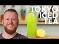 TOKYO ICED TEA - Bright Green Long Island Iced Tea!