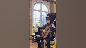 Thumbnail of Rodrigo first rehearsal with pianist Bengt Forsberg, ahead of our concert in Giresta on Sunday.