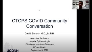 CTCPS Community Conversation:  COVID-19 - An epidemiologist answers questions.