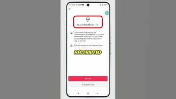 How to Set a Passcode for Restricted Mode on TikTok (2025) | Restricted Mode TikTok
