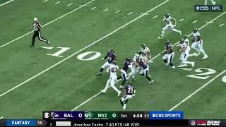 Joe Flacco THROWS AN INTERCEPTION Against His FORMER TEAM!!!