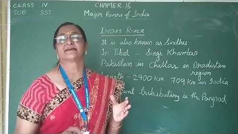 Class 4, Social Studies, Chapter 16 - Major Rivers Of India Part - 3