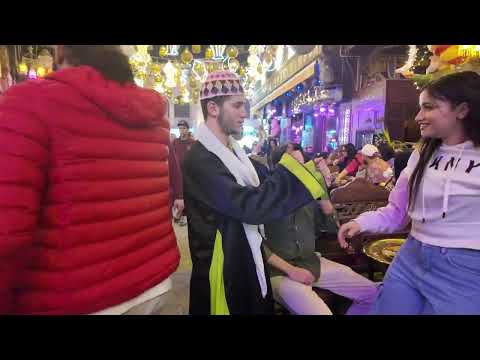 شارع المعز وجولة ليلة أجمل أجواء وأجمل شعب