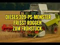 „309 PS pure Erntepower – Der CLAAS LEXION 530 frisst Roggen zum Frühstück!“