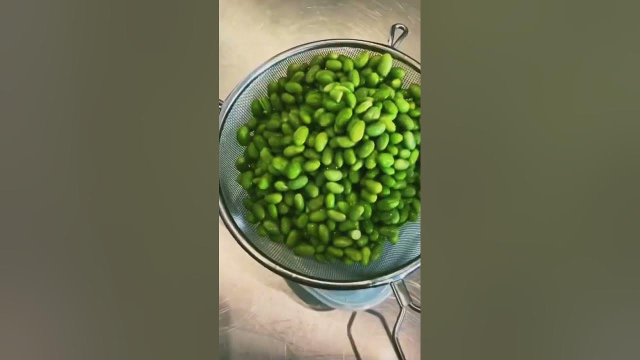 How to make purée edamame shorts YouTube