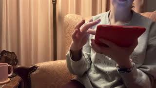 Soft Spoken ASMR | Reading Agatha Christie you 