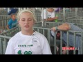 Swine judging and competition at the 2015 MO State Fair