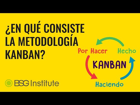 Video: ¿Kanban es una metodología?