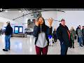 Entitled Woman Cuts The Airport Line and Threatens Passenger Who Called Her Out