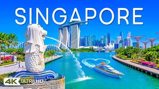 [4K] Singapore 🇸🇬 Futuristic Gardens by the Bay, Marina Bay Sands & Waterfront Beauty
