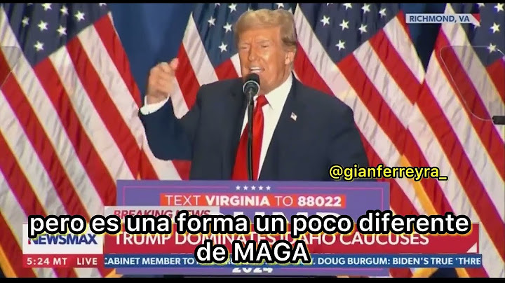 "Amo a Milei" Trump elogia al Presidente Milei- 02/03/24