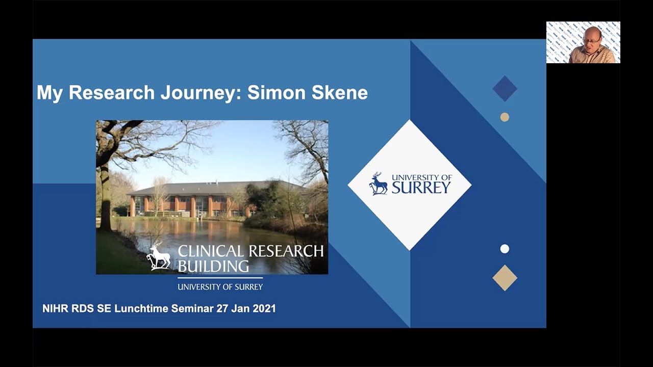 NIHR RDS SE Research Journey Seminar event - Prof