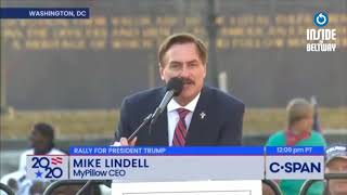 My Pillow Guy Goes on Demented Election Rant