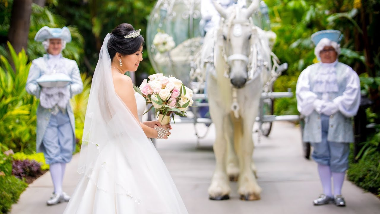 Cinderella's Wedding - Alex & Xiaoting's Fairty Tale Disneyland Hotel Wedding Video