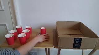 Fine motor task 5 - stacking activity with cups and a coaster!