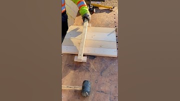 Simple Wood Joinery Clamp Demo -  Carpentry Tips & Tricks, Angles #satisfying #hack