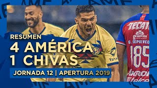 Resumen: América 41 Chivas  Jornada 12 | Apertura 2019