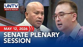 LIVE: Senate of the Philippines holds regular plenary session | MAY 12, 2026