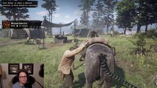 [Twitch Highlight]Red Dead II Ridiculousness