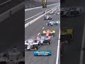 ABSOLUTE CHAOS on pit road 🤯 #Indy500