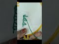 #simple pretty border line #trending embroidery#youtube short #diy#ateeya attractive corner