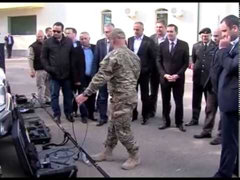 თავდაცვის მინისტრმა შსს-ს სპეციალური ოპერაციების დეპარტამენტის ახალი სასროლეთი მოინახულა