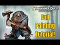 How to Paint Drolf Ironhead - Warhammer Quest Darkwater