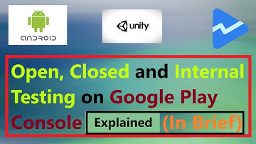 Briefing of different testing tracks on Google Play Console and their requirements for accessing
