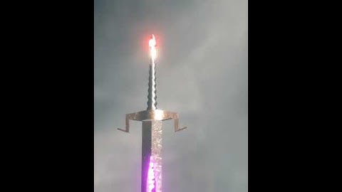 Blender Sword Tutorial Result