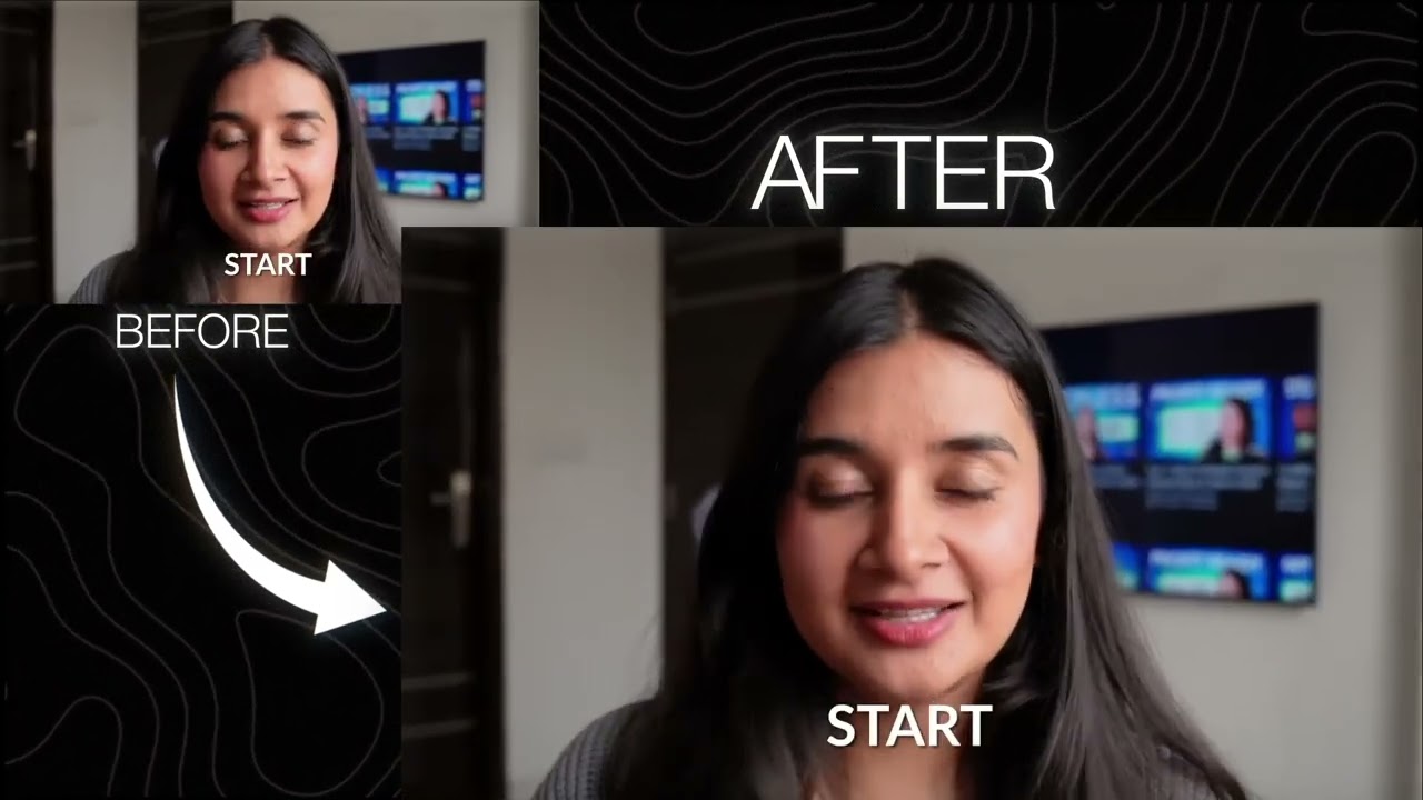 before & after