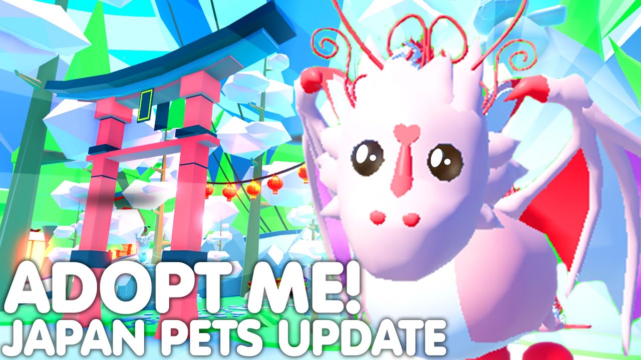 List of new Japan Egg pets in Roblox Adopt Me!