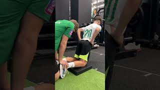ESTE EJERCICIO PROTEJE A TUS ISQUIOTIBIALES ✅🚀 #entrenamiento #futbol #preparaciónfísica