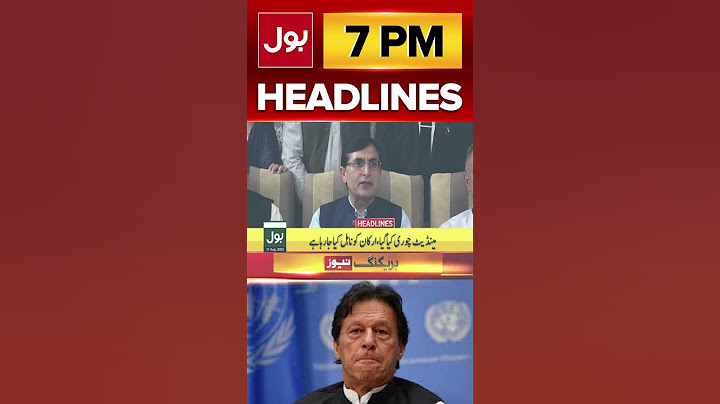 Imran Khan In Big Trouble | Court Verdict | BOL News Headlines At 7 PM | PTI  Protest Updates