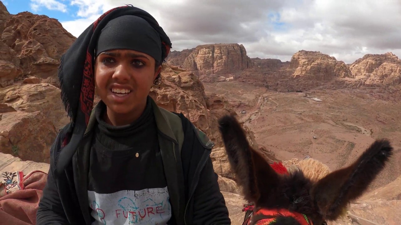 Ride the Donkey to Top of Petra 2.8.2020 GH010714
