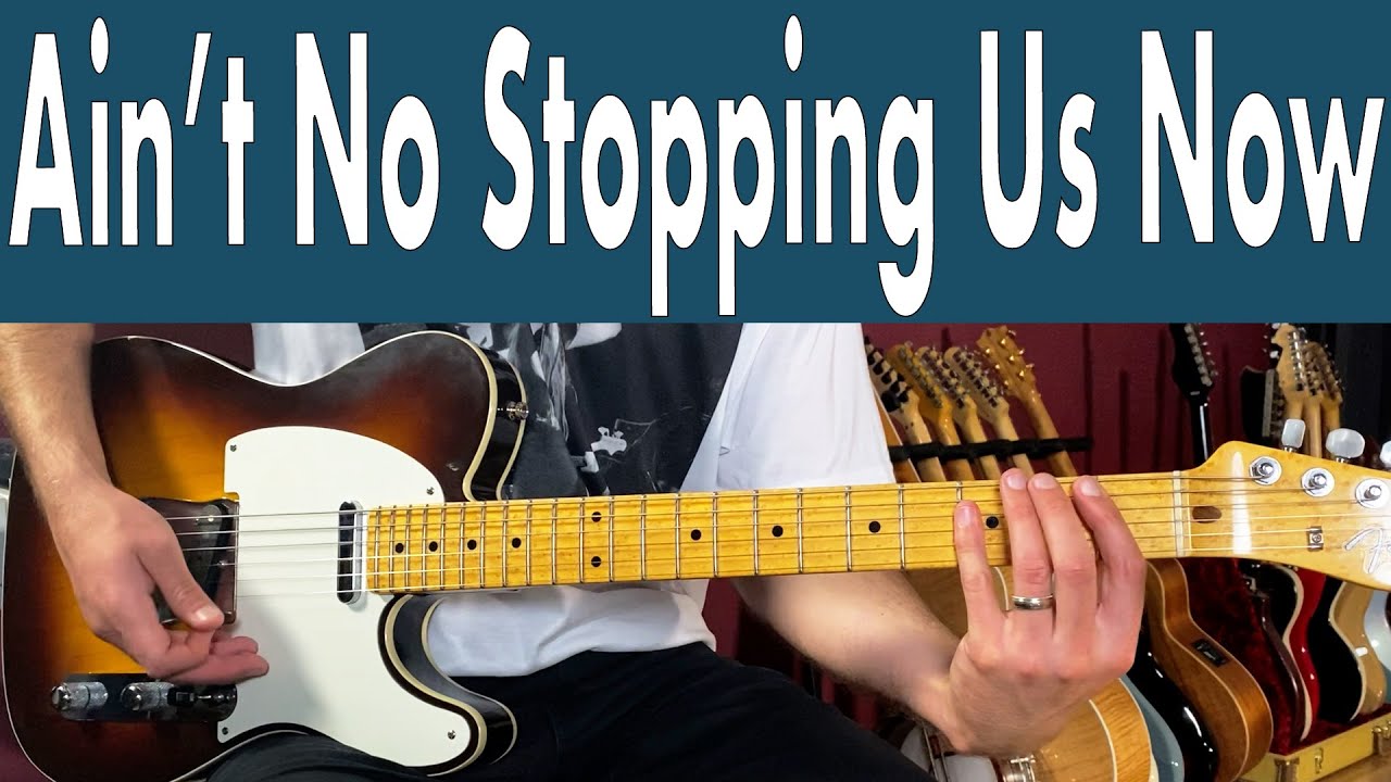 How To Play Ain't No Stopping Us Now On Guitar Mcfadden & Whitehead