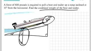 Famous Boat problem w/ vectors Profile