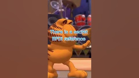 Garfield Referenced BFDI?