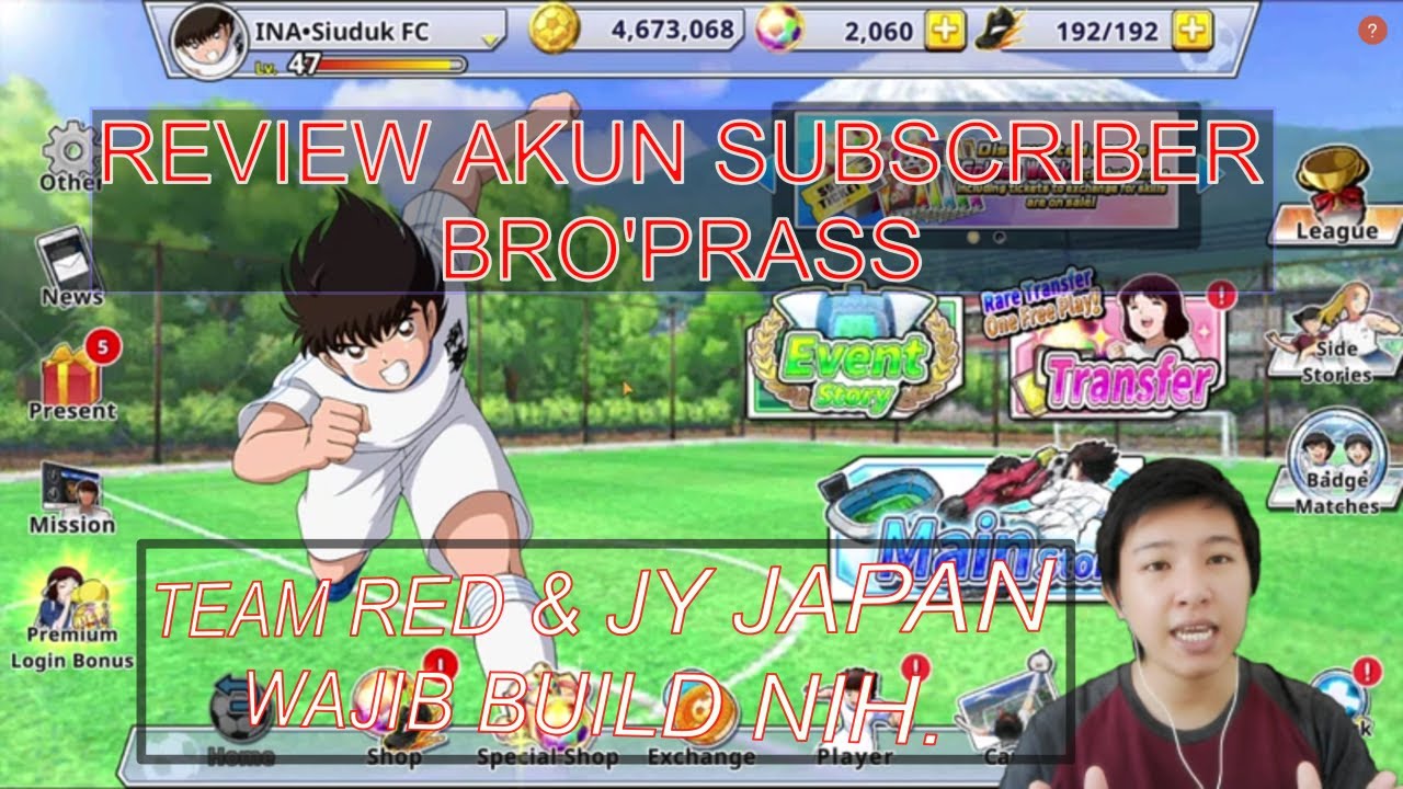 Captain Tsubasa ZERO Miracle ShotREVIEW AKUN SUBSCRIBER