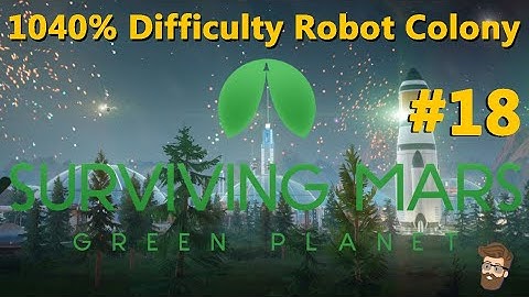 Hunkering Down (1040% Difficulty Robot Colony Episode 18) - Surviving Mars Gameplay