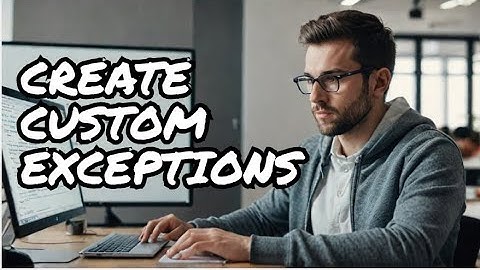 Custom Exceptions in Java 🔥 | How to Create & Use User-Defined Exceptions