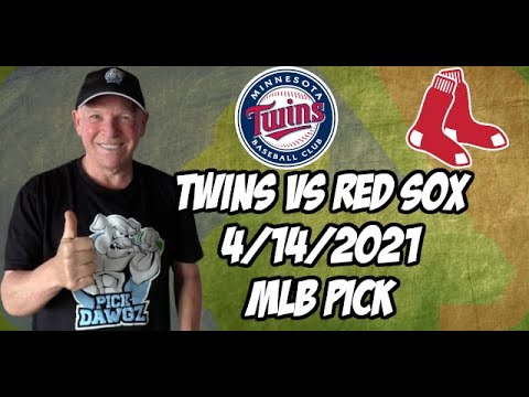 Minnesota Twins vs Boston Red Sox Game 2 4/14/21 MLB Pick and Prediction MLB Tips Betting Pick