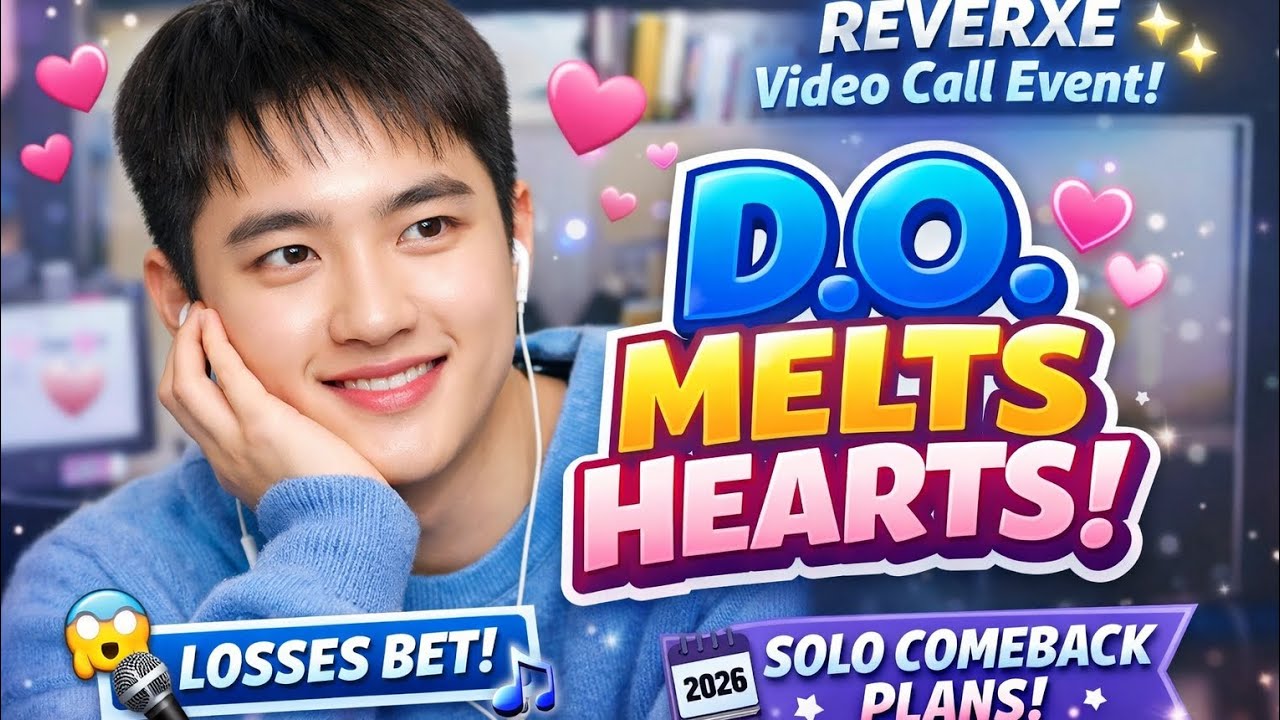 ✨ D.O. Melts Hearts at REVERXE Video Call Fansign! 🎤💙#japan #kpop #exo #korean #japanese #exol #do
